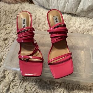 Steve Madden Fuchsia Strappy Heels